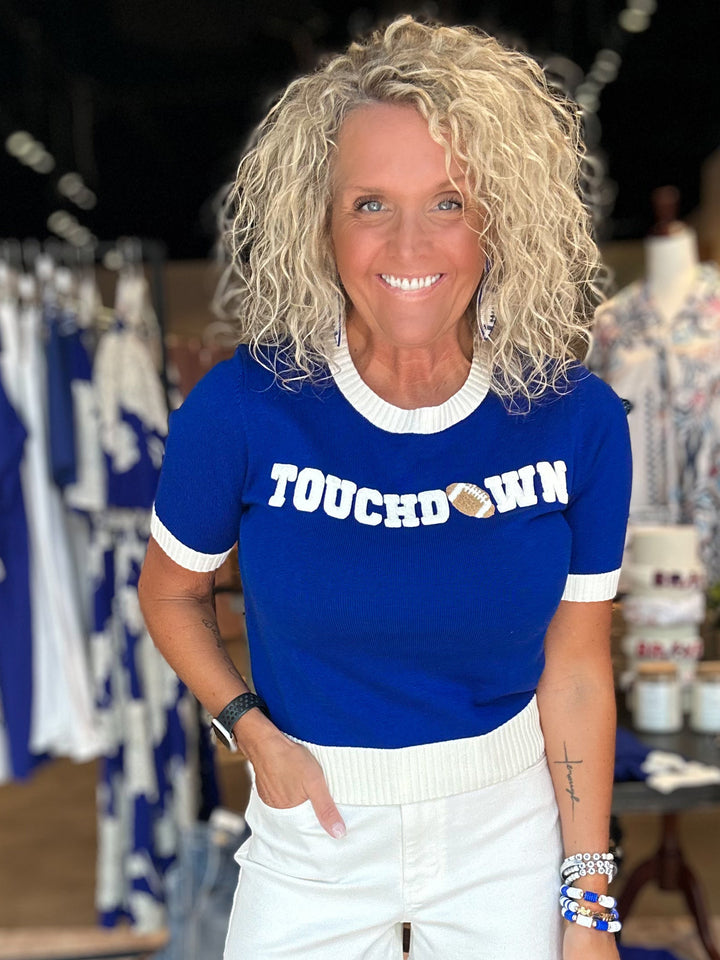 Touchdown Knit Top