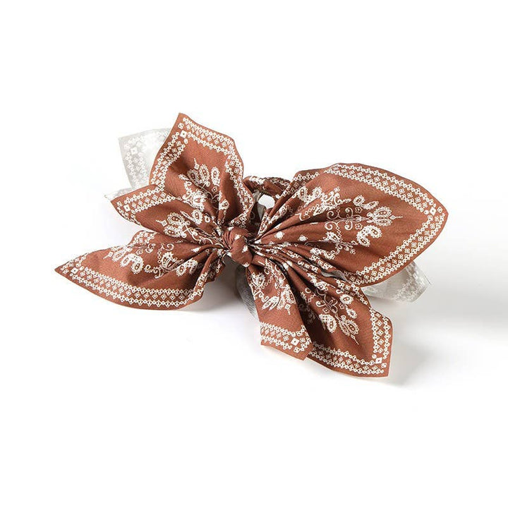 Paisley Boho Claw Clip