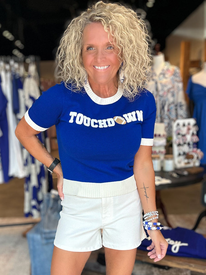 Touchdown Knit Top
