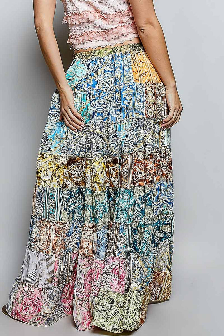 Boho Blooms Maxi Skirt