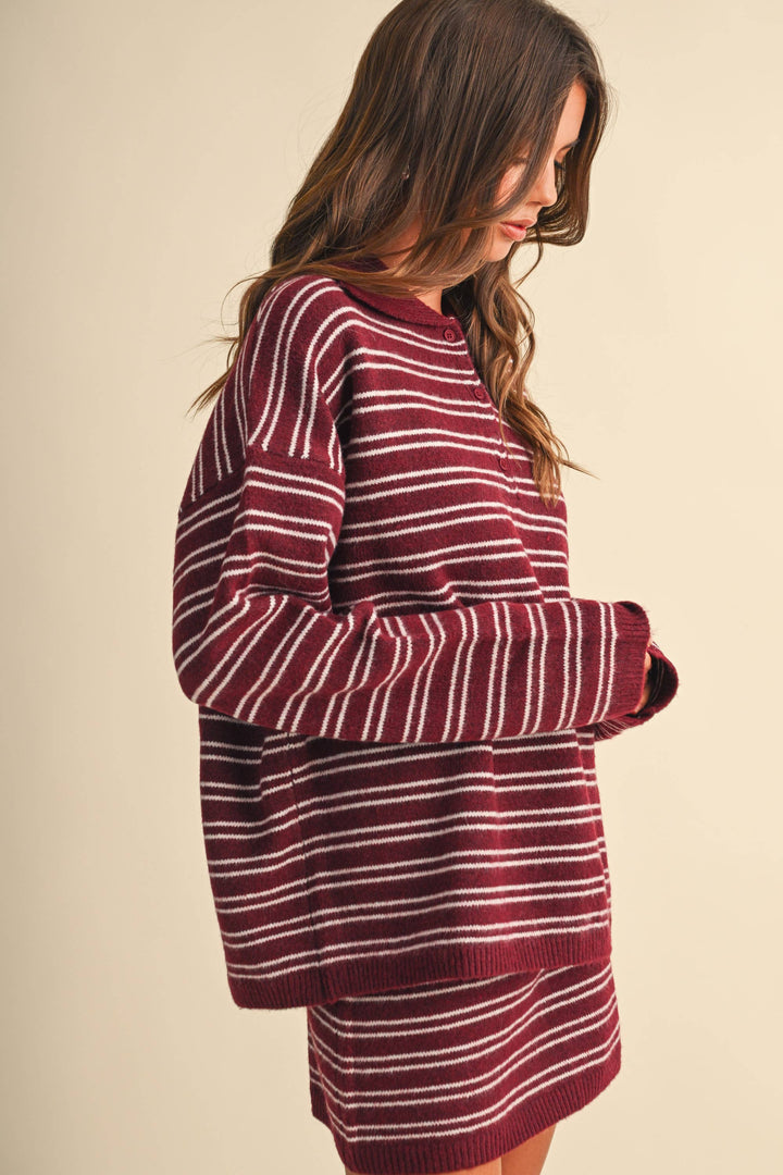 Berry Together Sweater Top