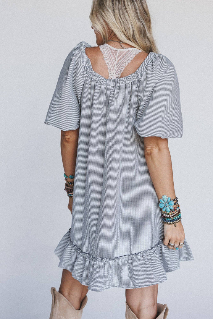 Downtown Ruffled Mini