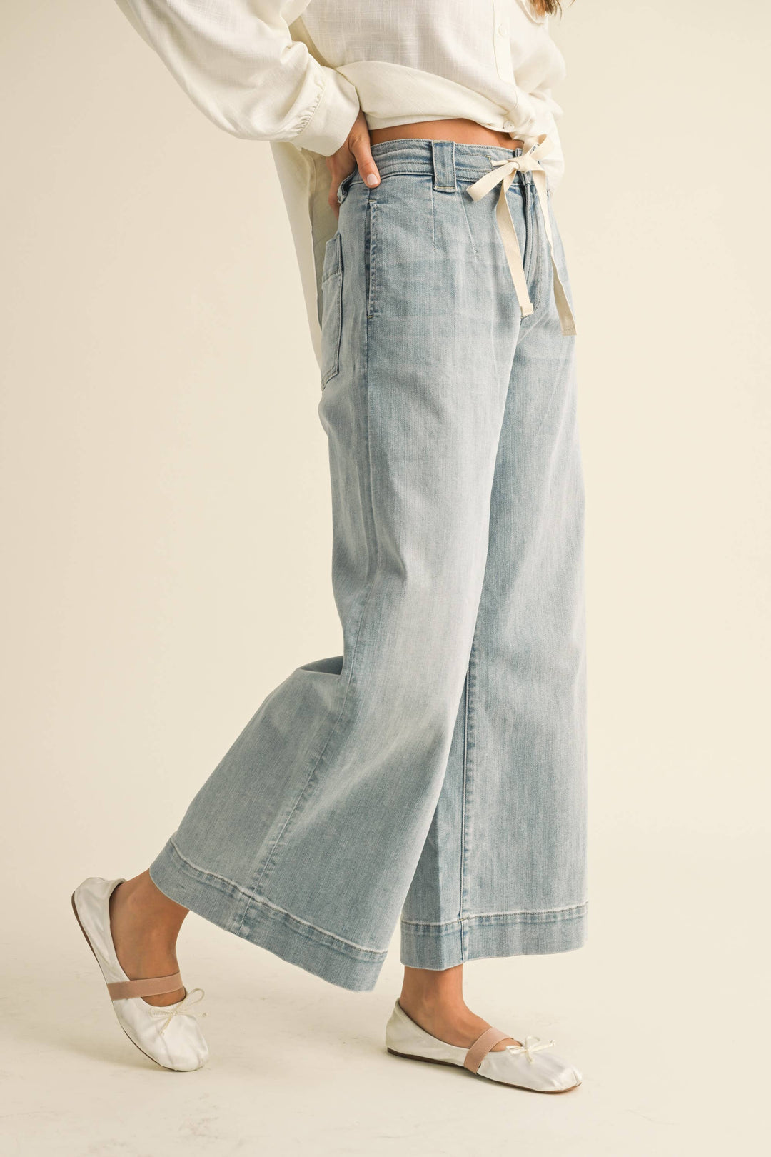 Easy Days Wide Leg Jeans
