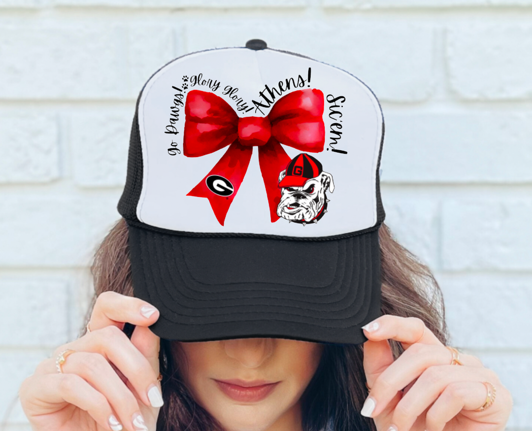 Georgia Bow Trucker Hat