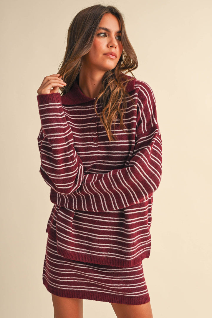 Berry Together Sweater Top
