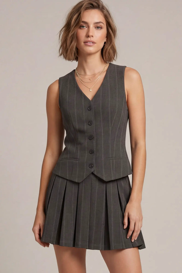Oxford Pleated Mini