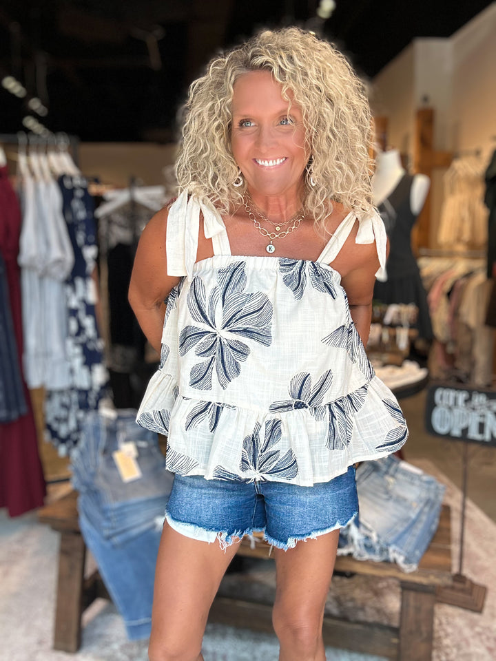 Midnight Garden Top