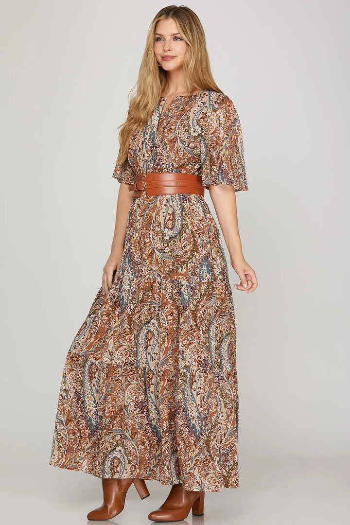 Autumn Marigold Maxi