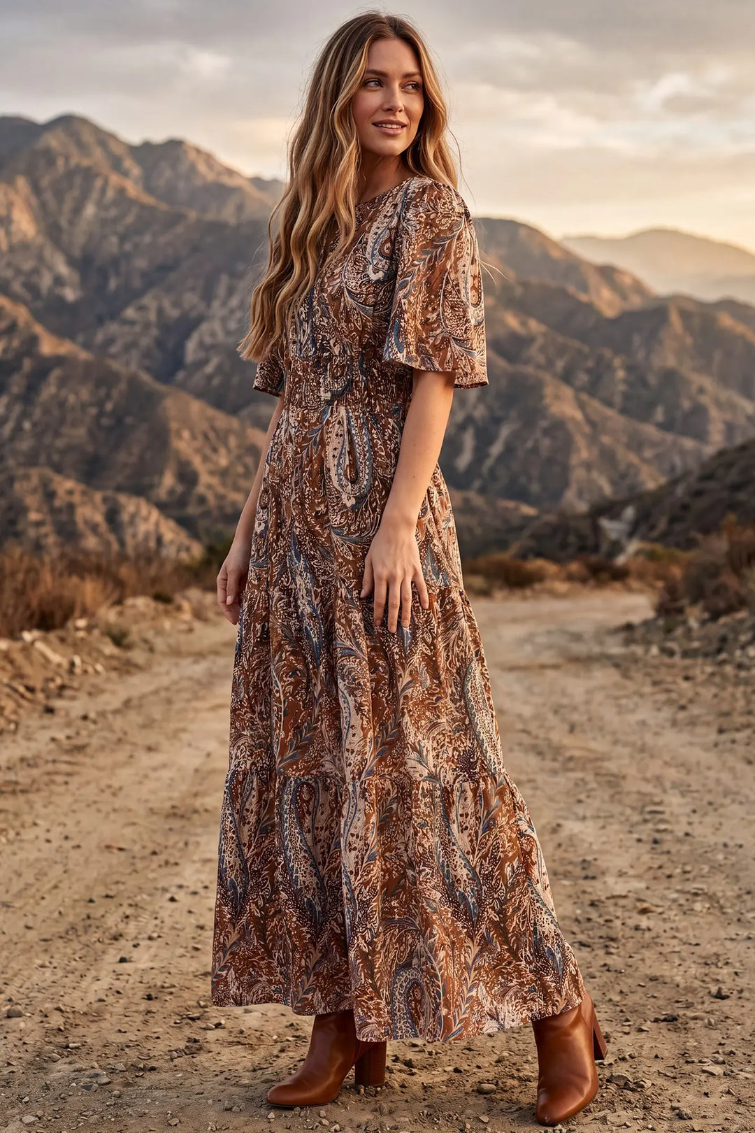 Autumn Marigold Maxi