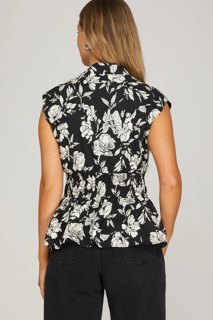 Night Bloom Top