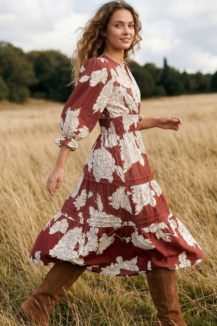 Merlot In Bloom Midi