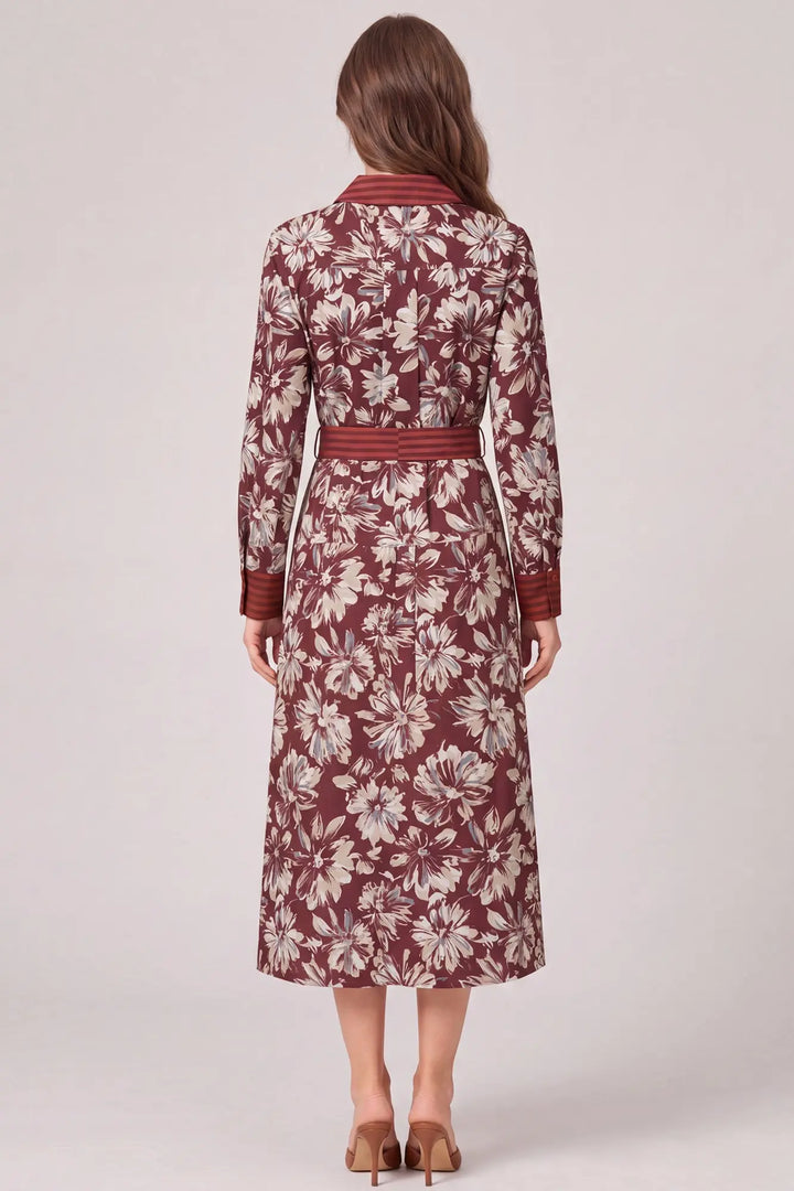 Garden Party Floral Midi
