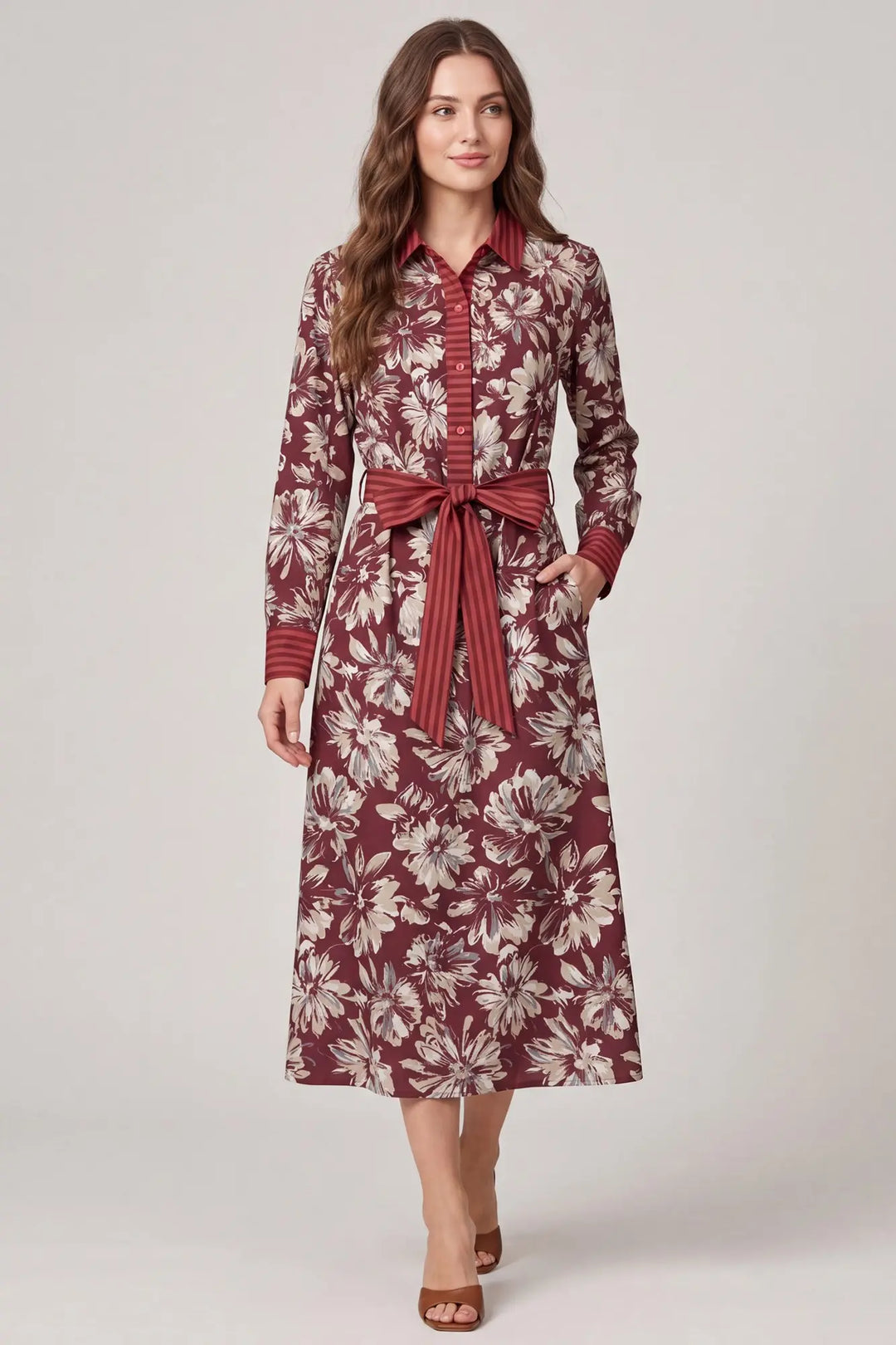 Garden Party Floral Midi