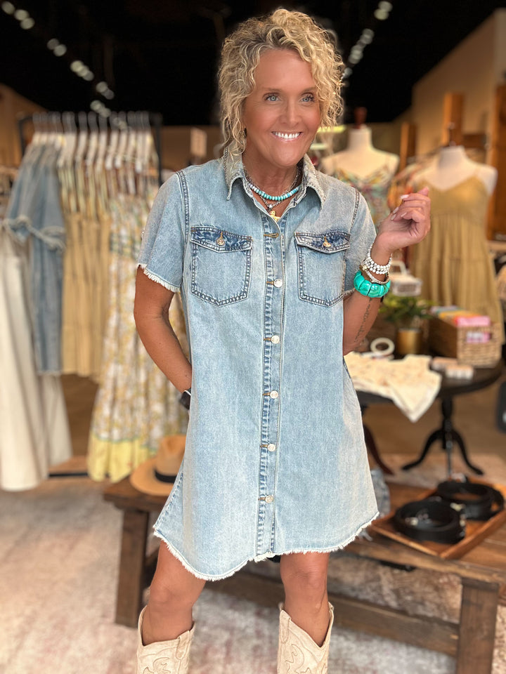 Downtown Denim Mini