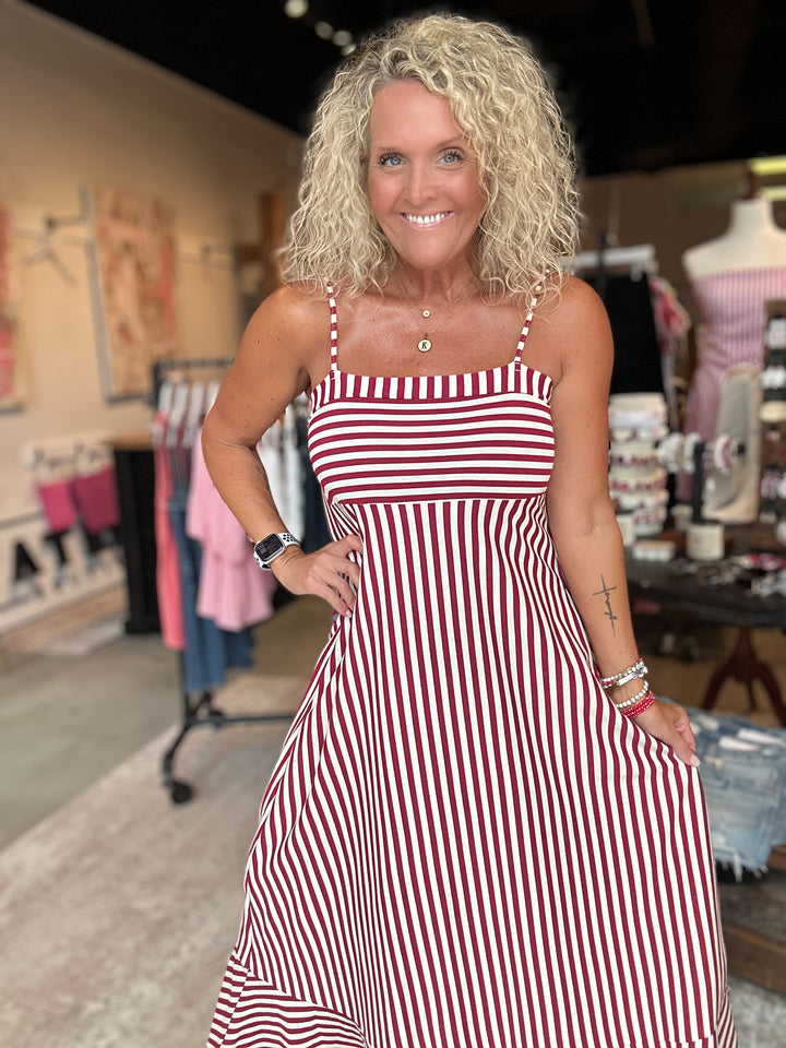 Sienna Striped Maxi