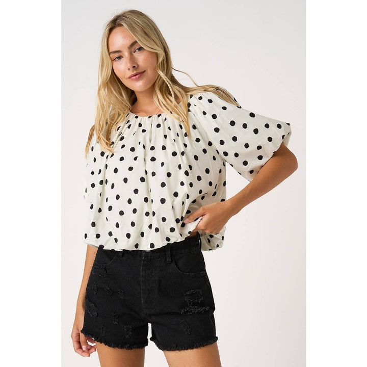 Parisian Polka Top