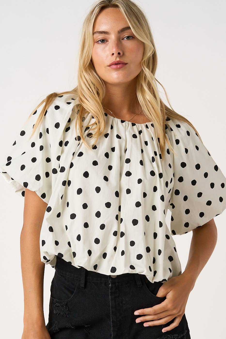 Parisian Polka Top