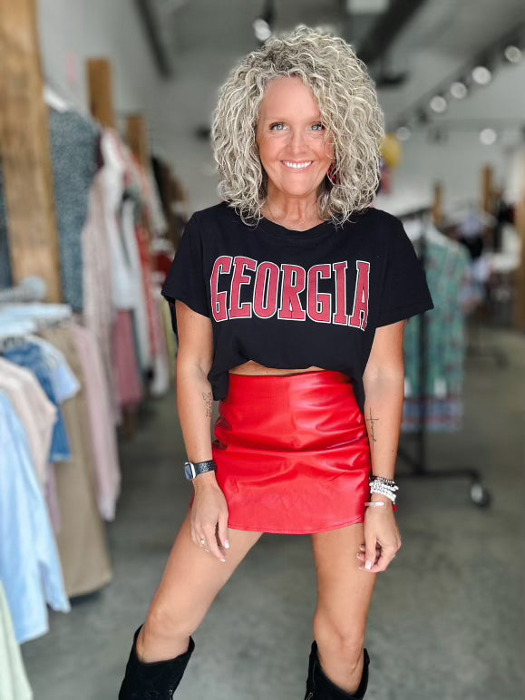 Georgia Crop Tee