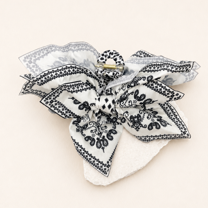 Paisley Boho Claw Clip