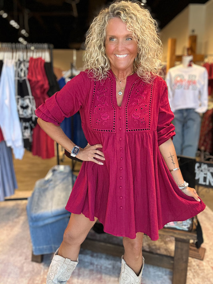 Meadowlace Babydoll Dress
