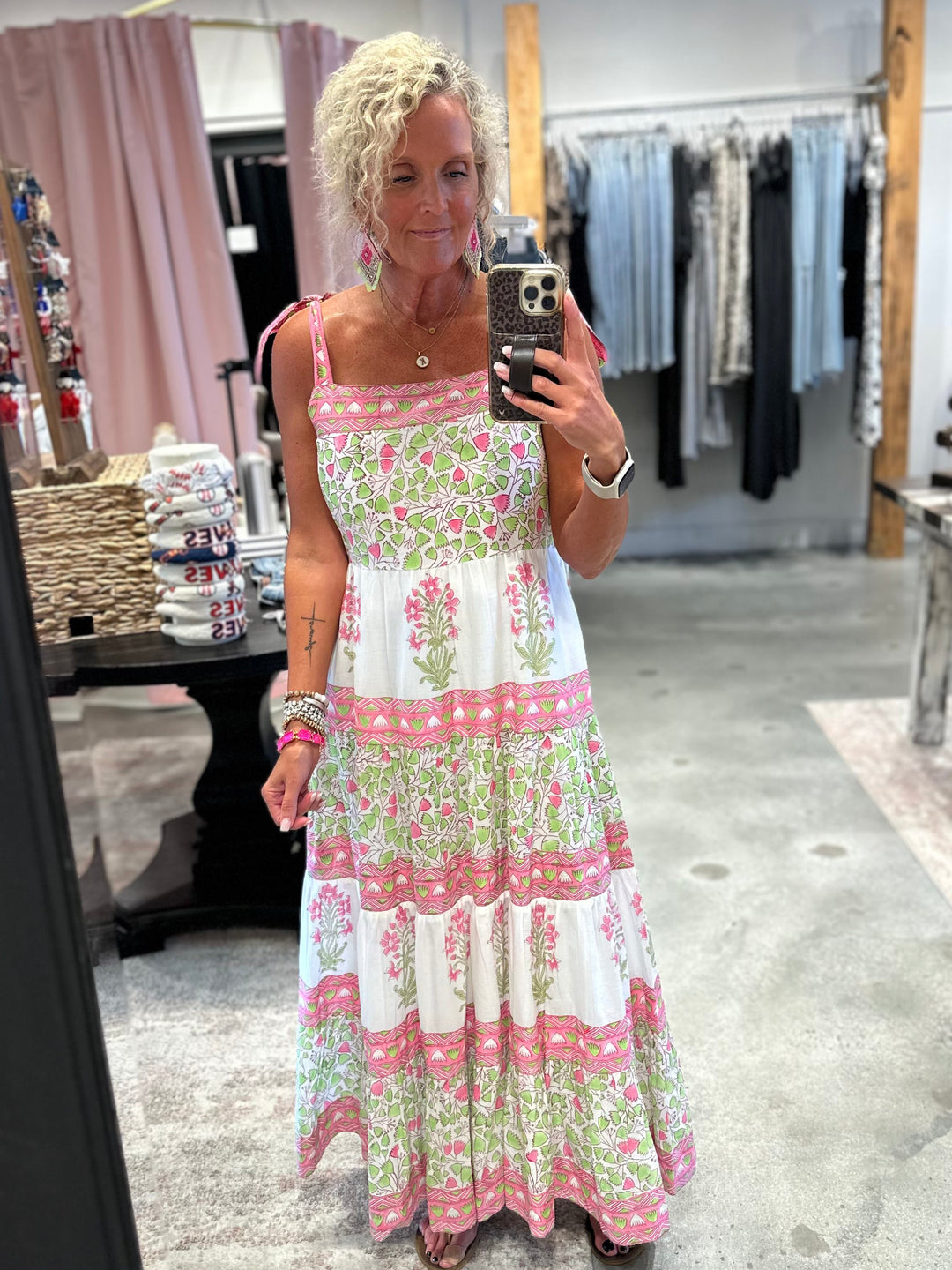 Mint Blossom Maxi