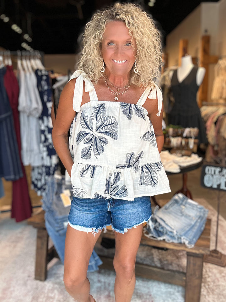 Midnight Garden Top