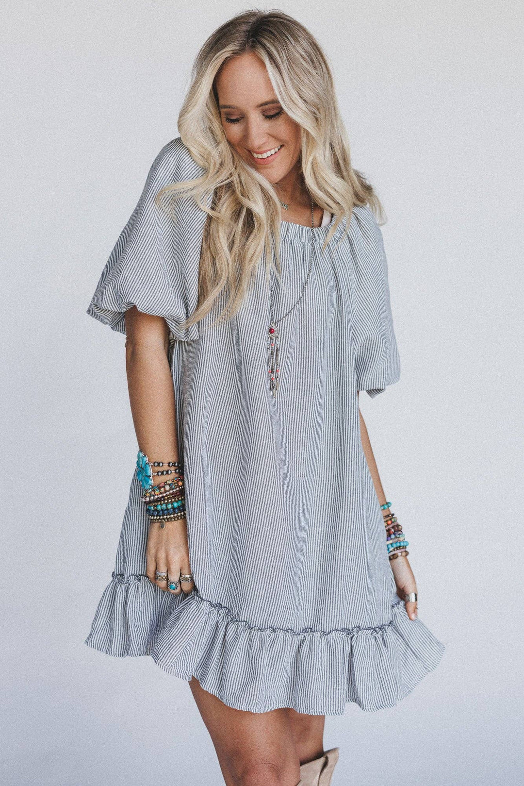 Downtown Ruffled Mini