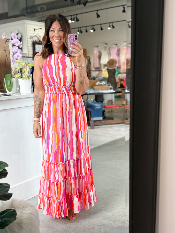 Pink Of The Summer Maxi