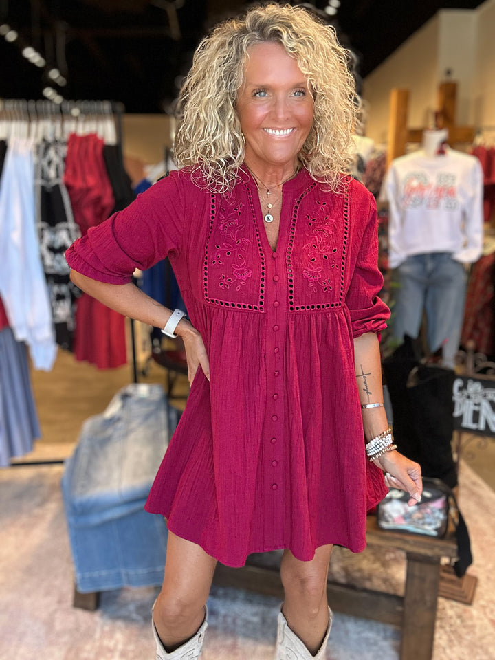 Meadowlace Babydoll Dress