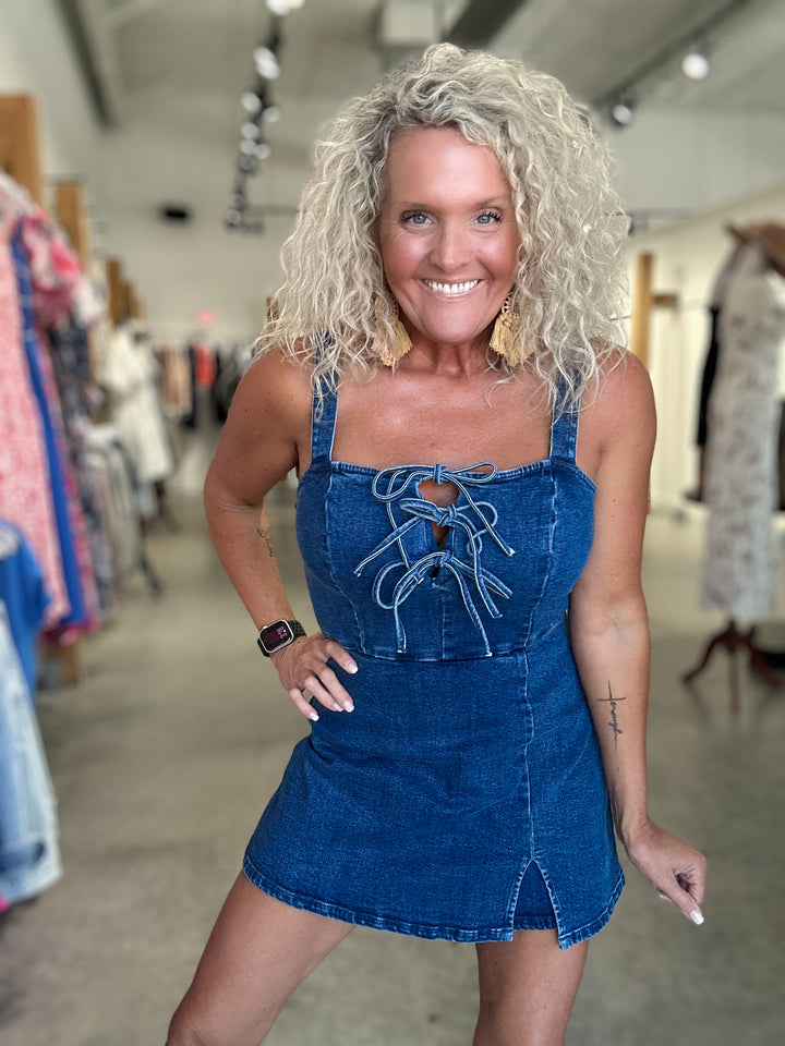 Living Life Skort Romper