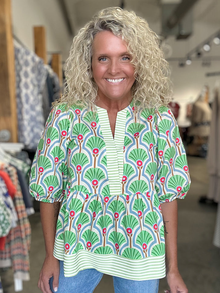 Sprout And Stripe Top