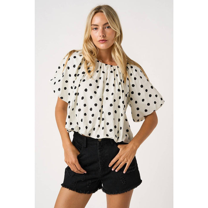 Parisian Polka Top