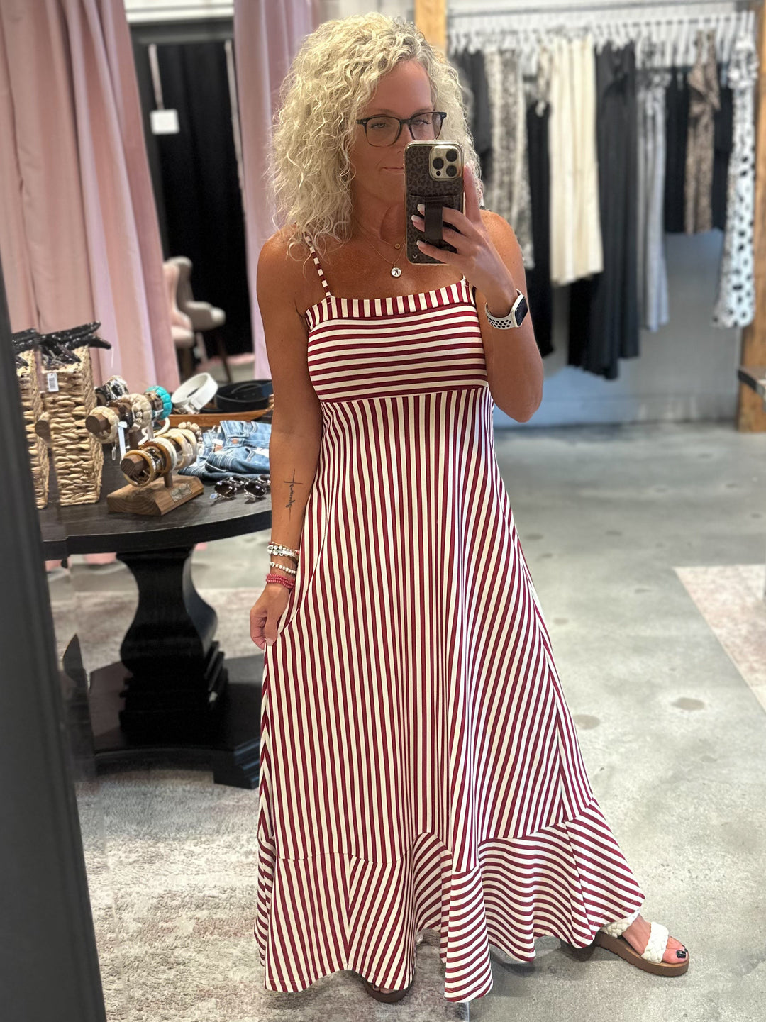 Sienna Striped Maxi