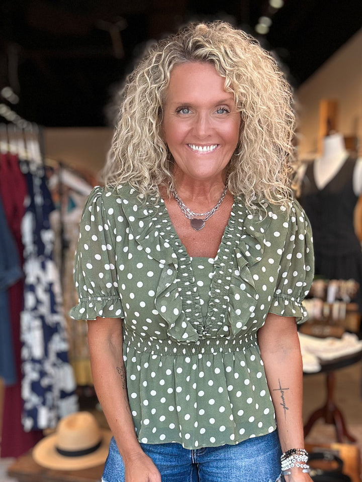Darling Dots Top