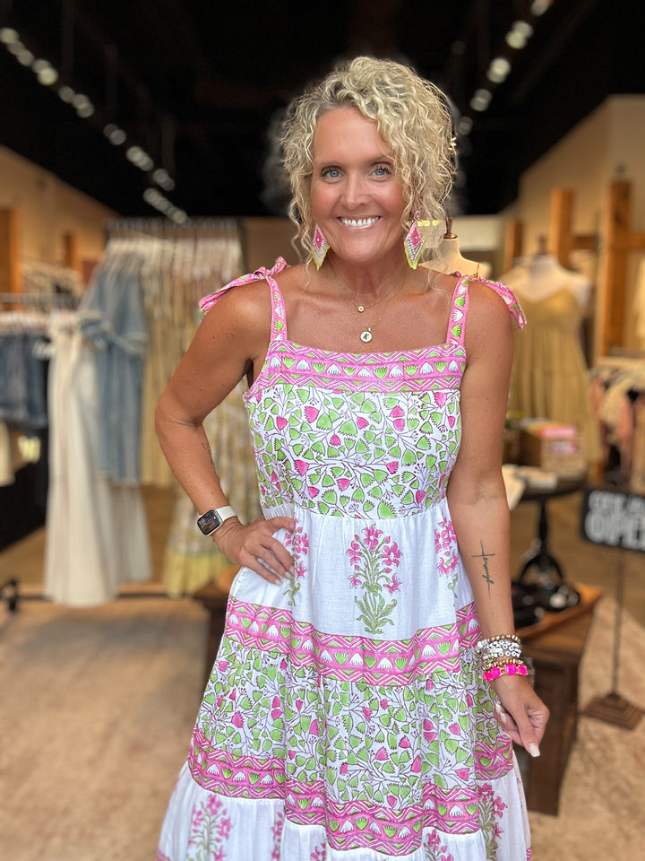 Mint Blossom Maxi