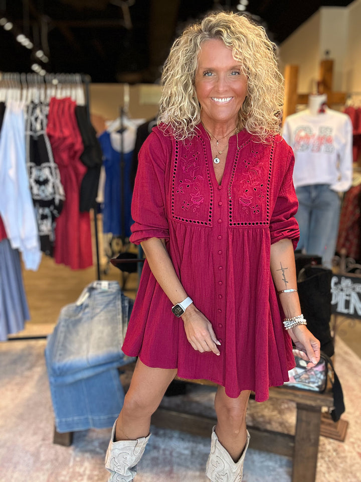Meadowlace Babydoll Dress