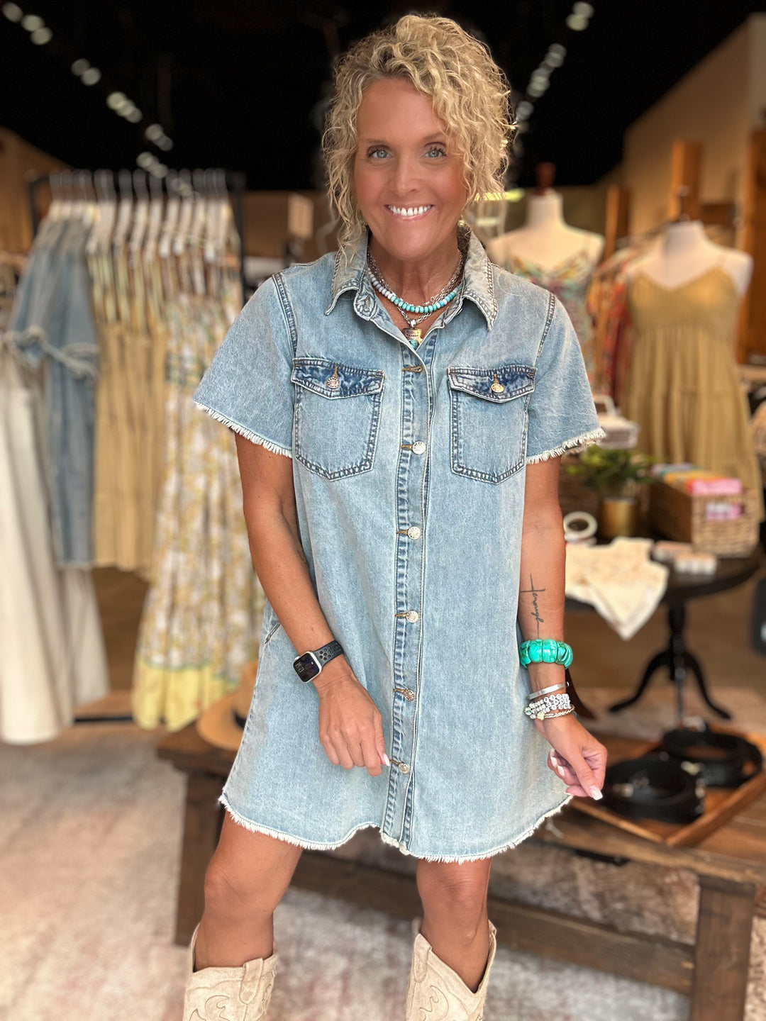 Downtown Denim Mini