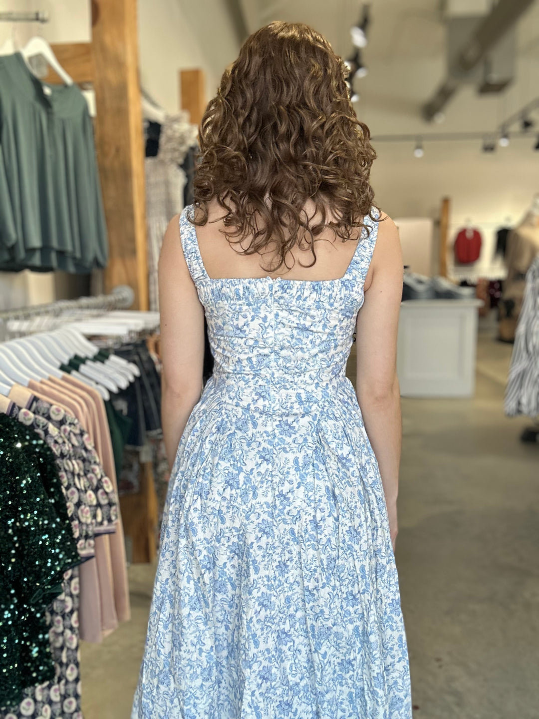 Blue Blossom Dress