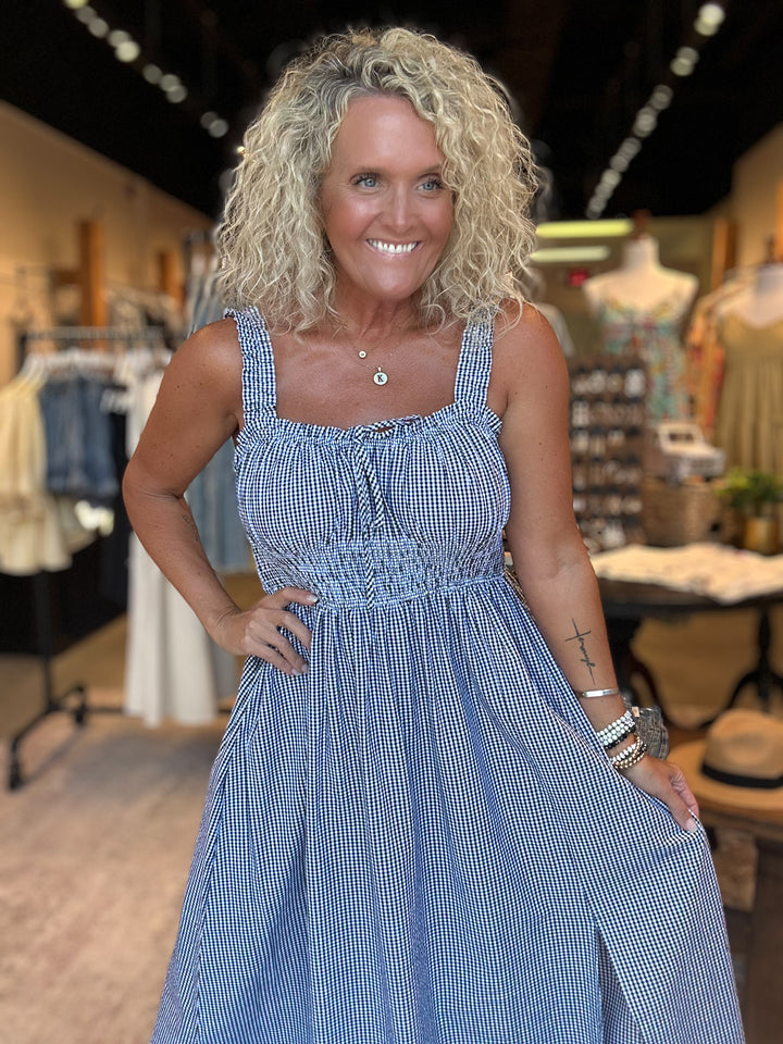 Georgia Gingham Midi
