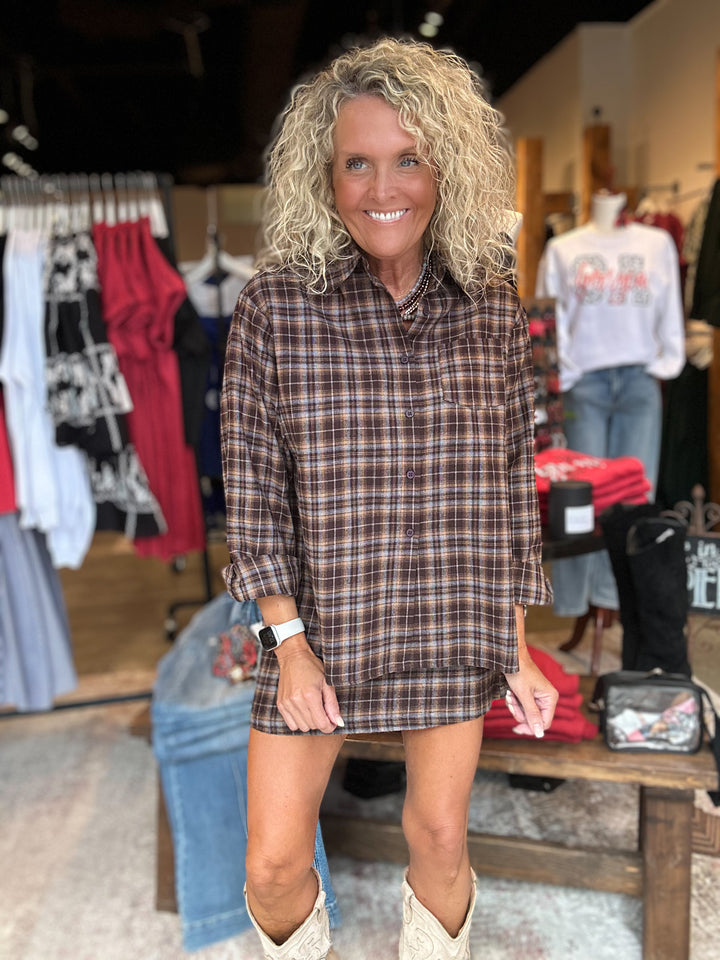Madison Avenue Oversized Top