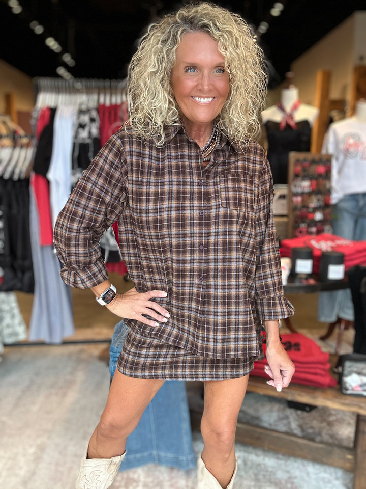 Madison Avenue Oversized Top