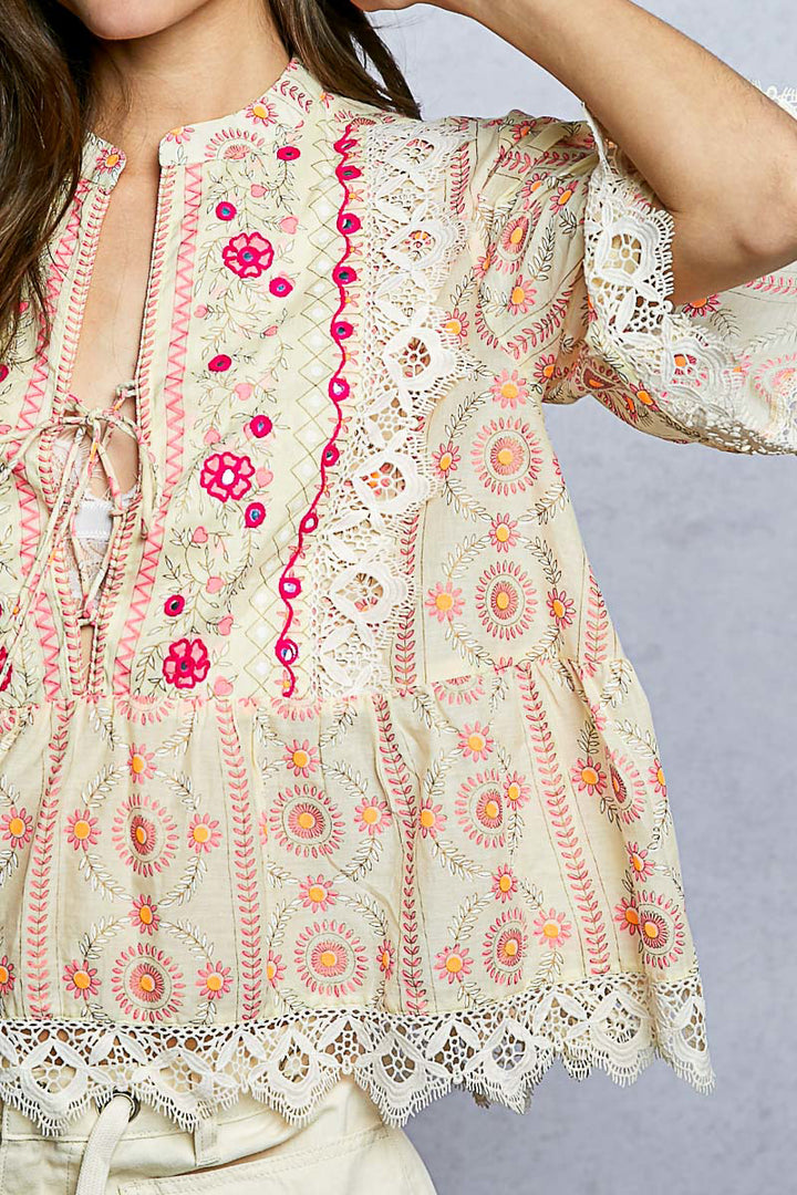 Bright Bloom Top