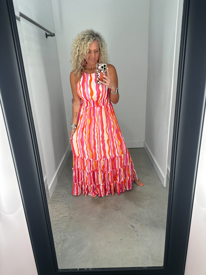 Pink Of The Summer Maxi