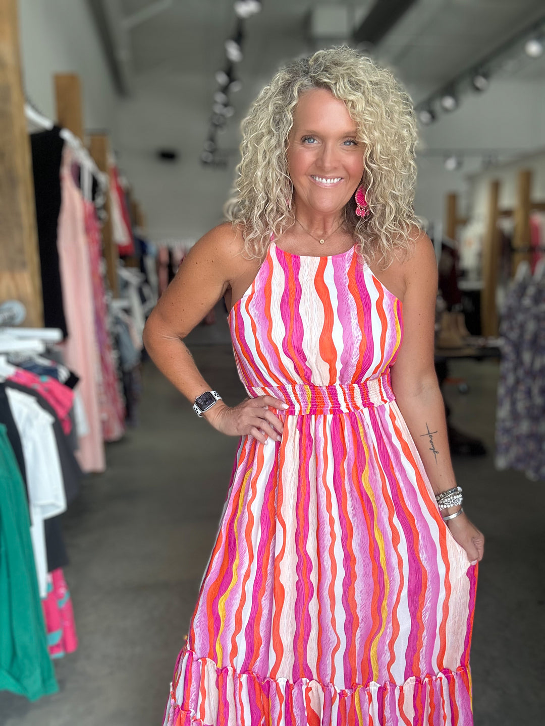 Pink Of The Summer Maxi