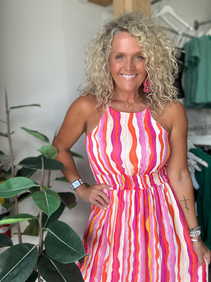 Pink Of The Summer Maxi