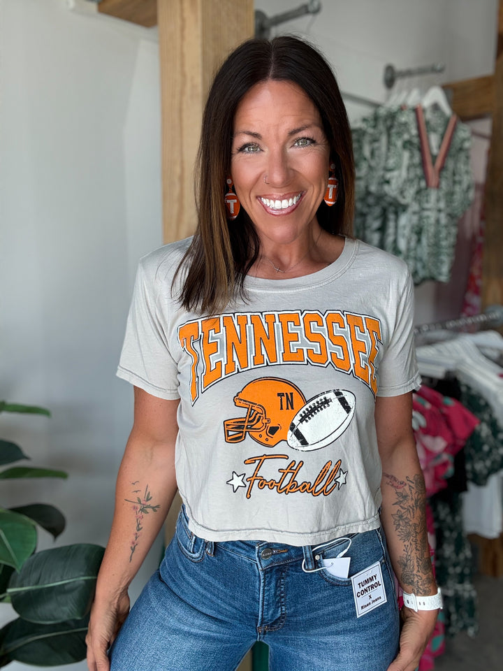 Tenn Football Short Crop
