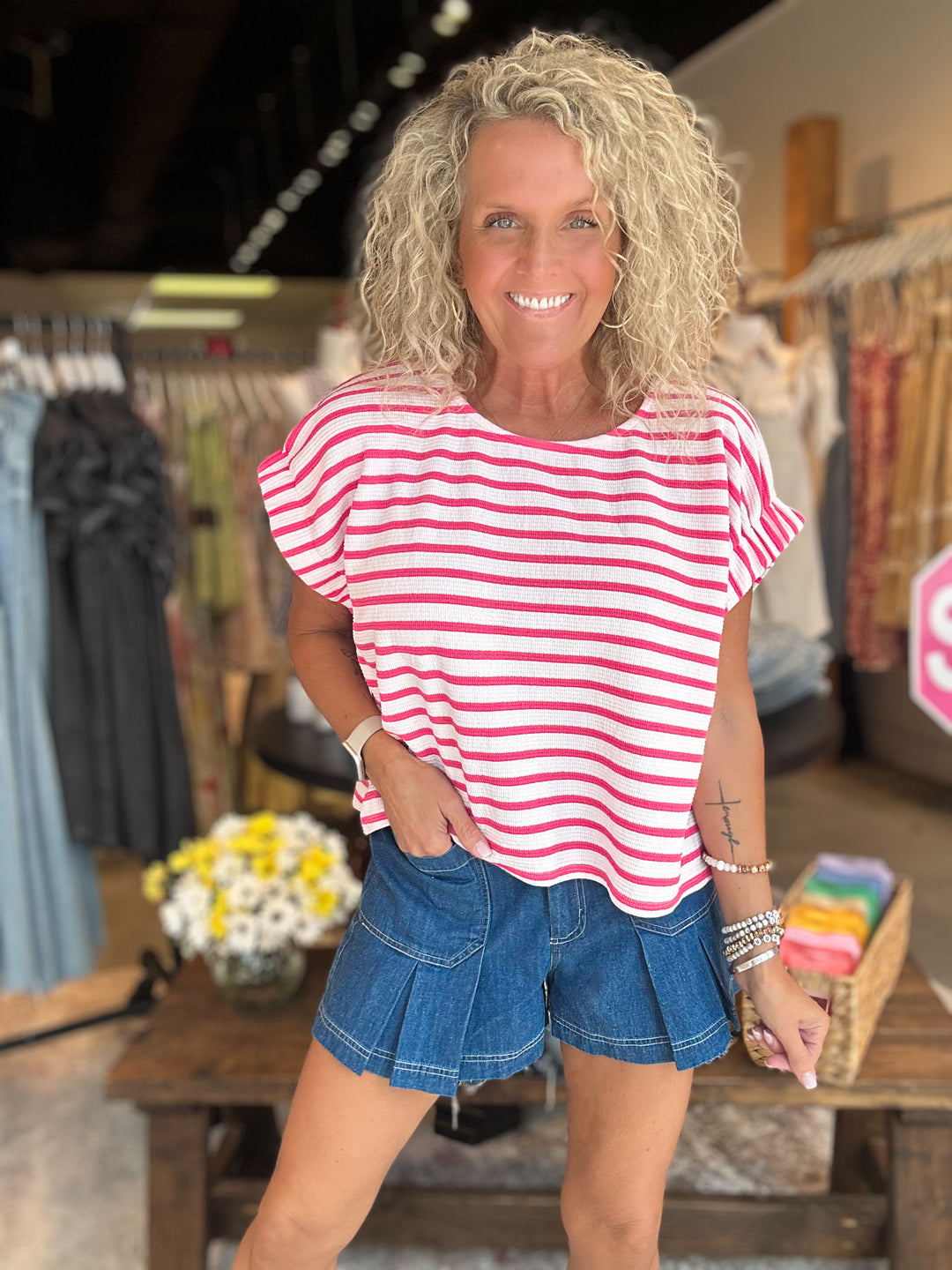 Summer Stripe Top