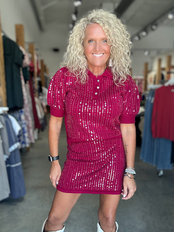 Cranberry Sweet Skirt