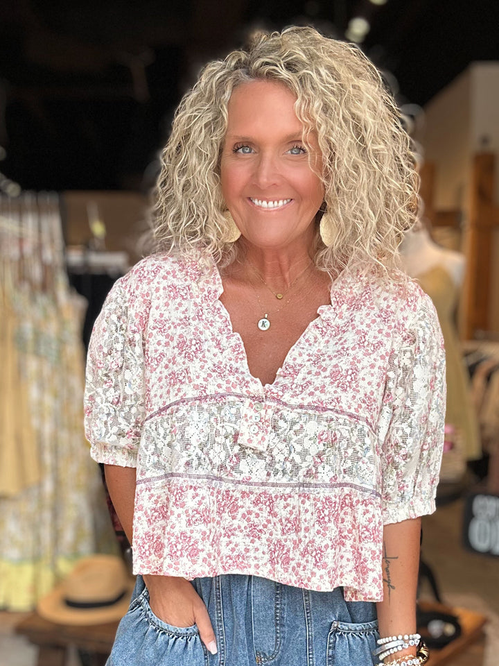 Watercolor Top