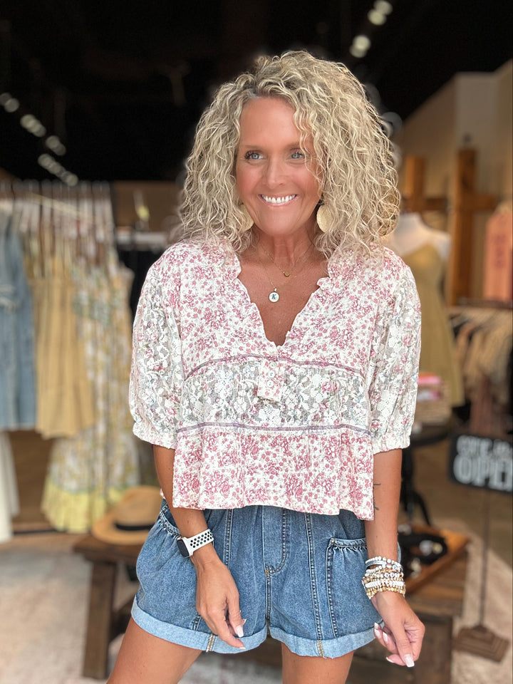 Watercolor Top